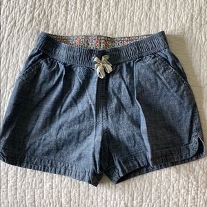 Chambray shorts